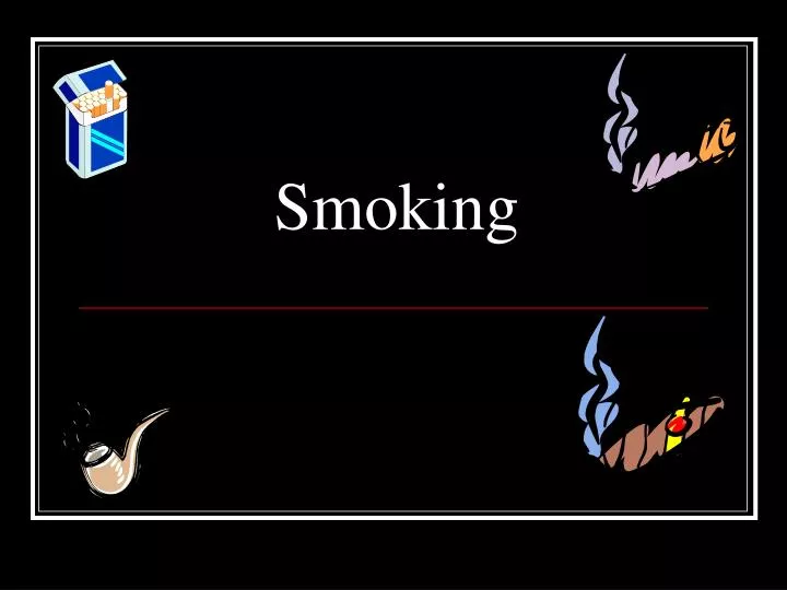 smoking presentation slideshare