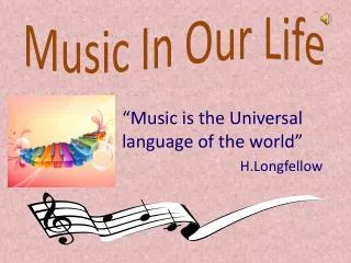 Music In Our Life