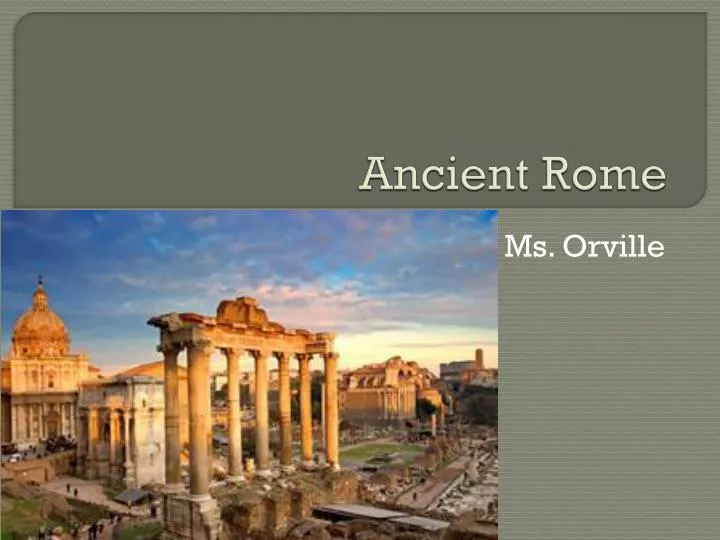 ancient rome