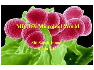 MIC159 Microbial World
