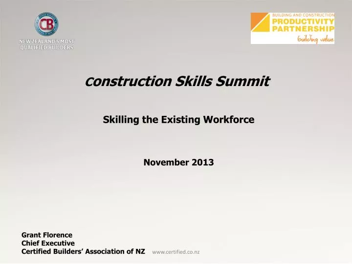 c onstruction skills summit