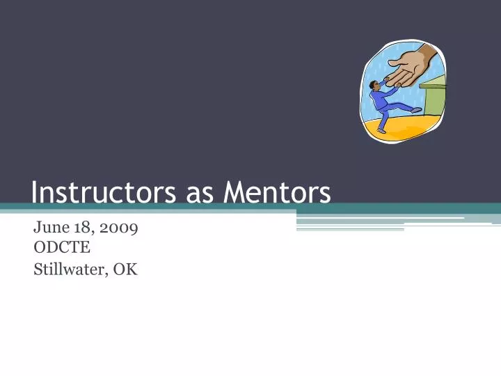 instructors as mentors