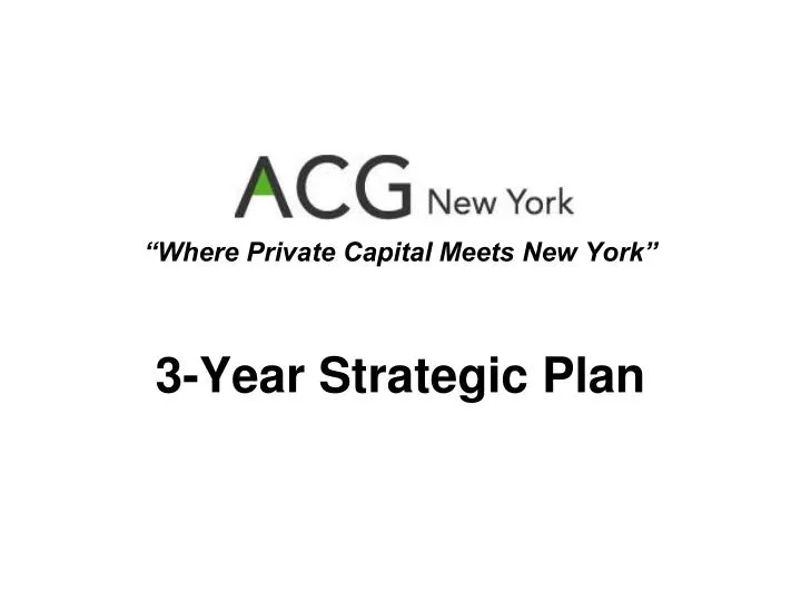 where private capital meets new york