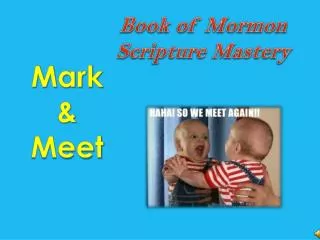 Mark &amp; Meet