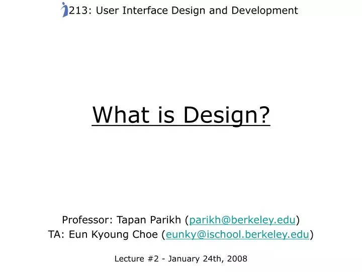 what is design