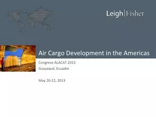 Air Cargo Development in the Americas