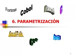 6 parametrizaci n