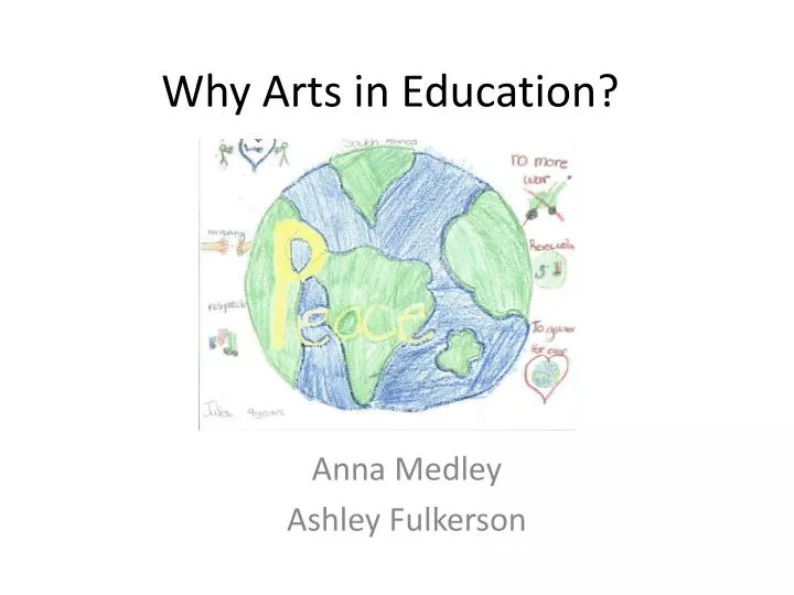 why arts in education