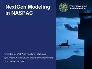 nextgen modeling in naspac