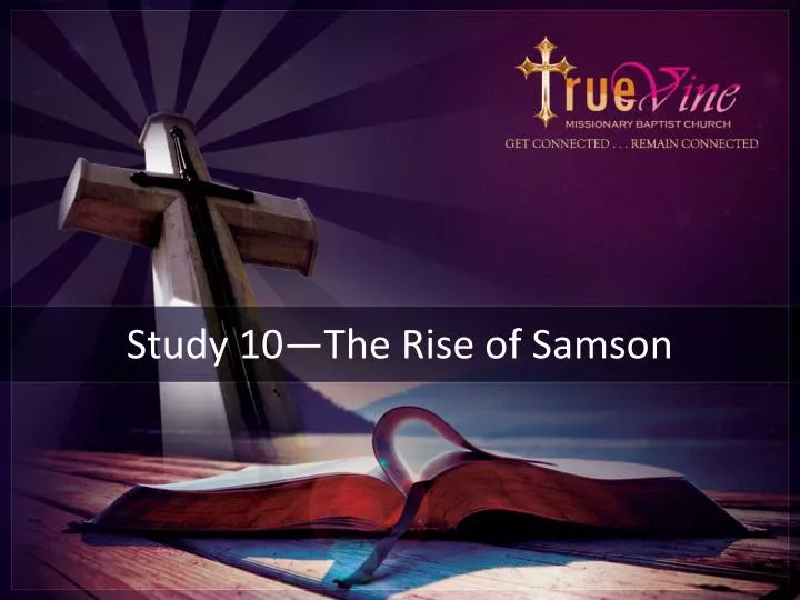 study 10 the rise of samson