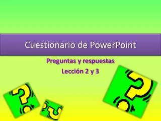 cuestionario de powerpoint