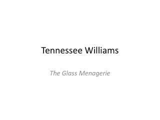 Tennessee Williams