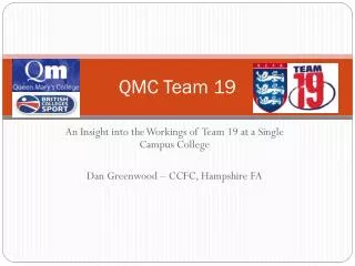 QMC Team 19