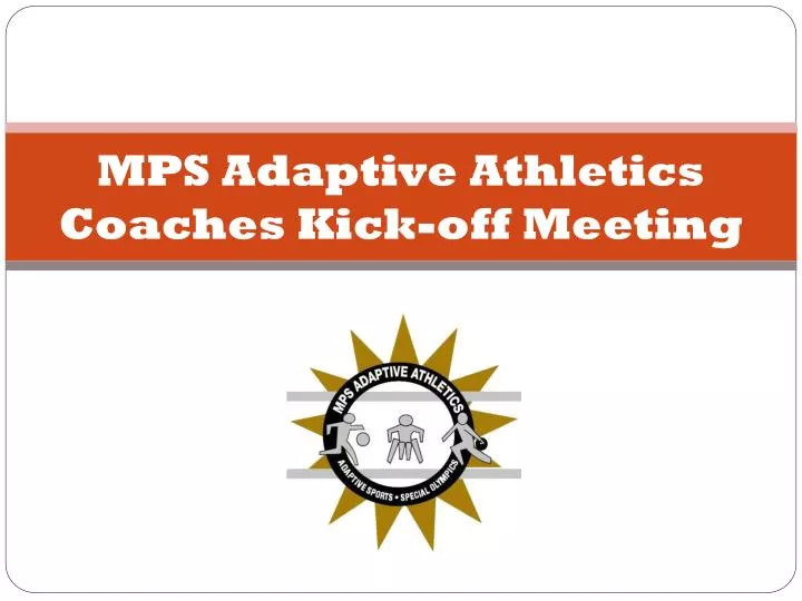 mps adaptive athletics coaches kick off meeting