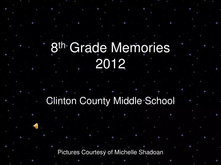 8 th grade memories 2012