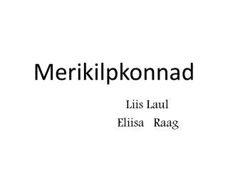 merikilpkonnad