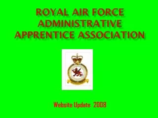 Royal air force Administrative apprentice Association