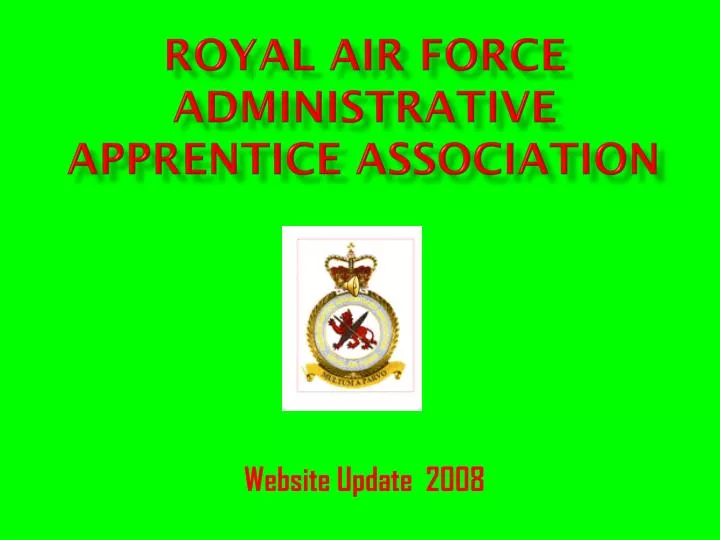 royal air force administrative apprentice association