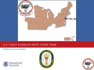 U.S. Coast guard Atlantic strike team