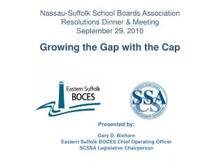 Nassau-Suffolk School Boards Association Resolutions Dinner &amp; Meeting September 29, 2010