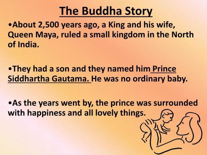 the buddha story