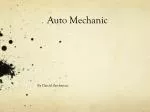 Auto Mechanic - slide 1