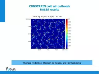 constrain cold air outbreak dales results