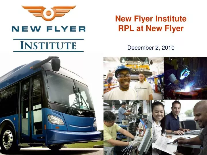 new flyer institute rpl at new flyer