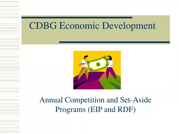 cdbg economic development