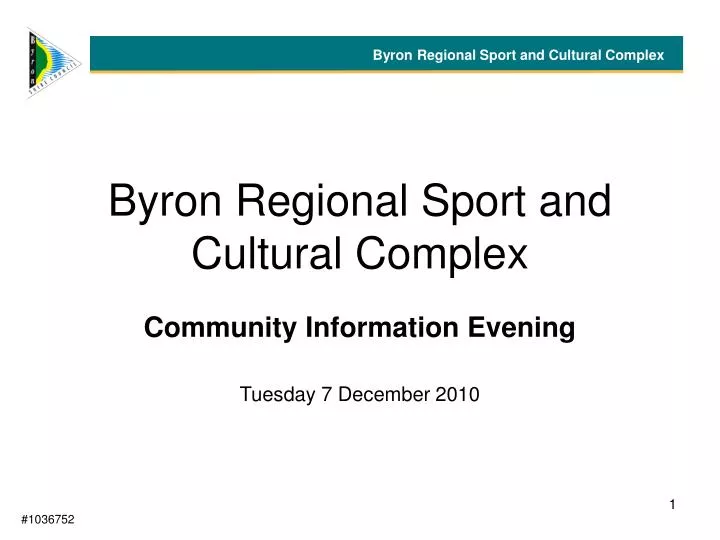 byron regional sport and cultural complex