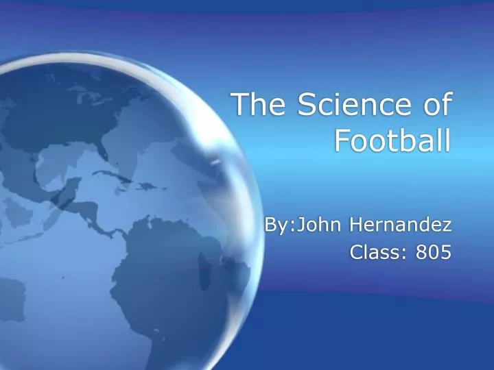 the science of football