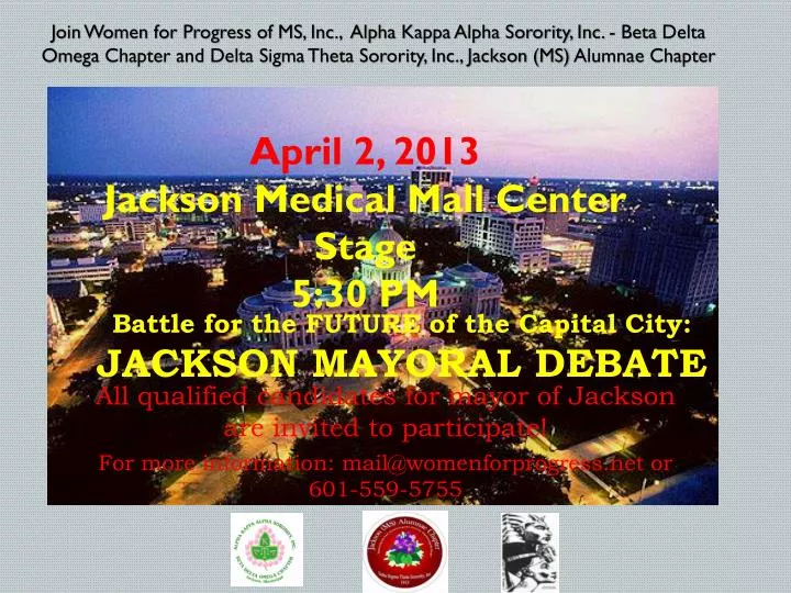 battle for the future of the capital city jackson mayoral debate