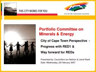 Portfolio Committee on Minerals &amp; Energy