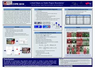 Linked Edges as Stable Region Boundaries*