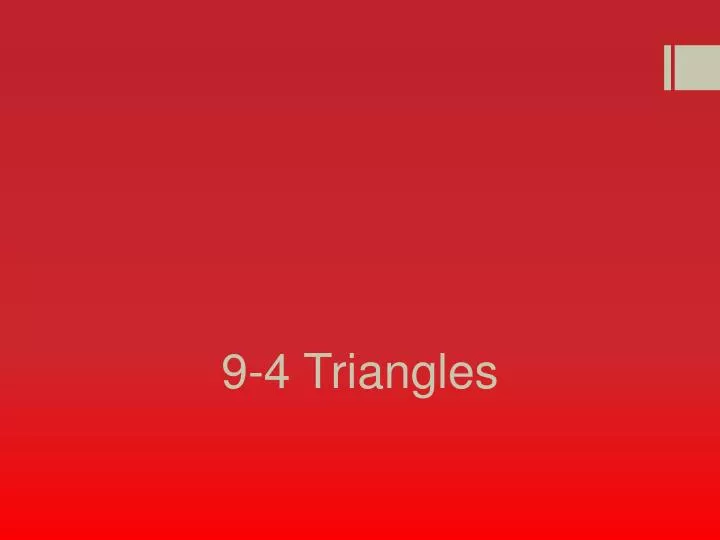 9 4 triangles