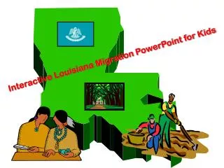 Interactive Louisiana Migration PowerPoint for Kids