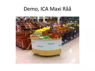 demo ica maxi r