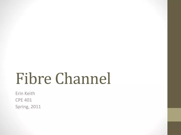 fibre channel