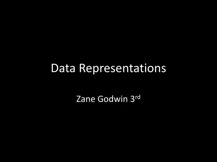 data representations