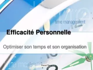 efficacit personnelle
