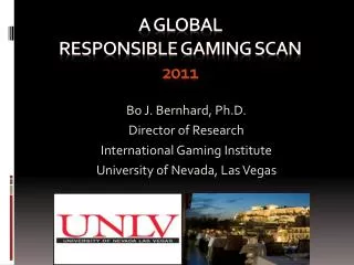 A global responsible gaming scan 2011