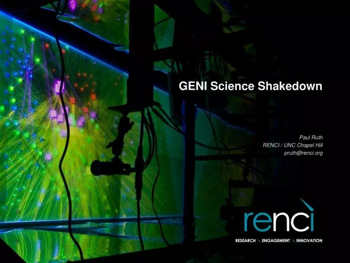 geni science shakedown