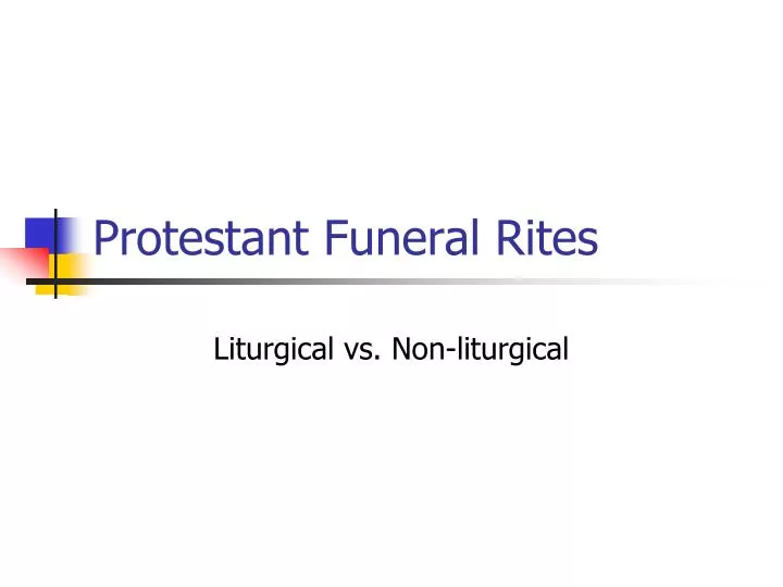 protestant funeral rites