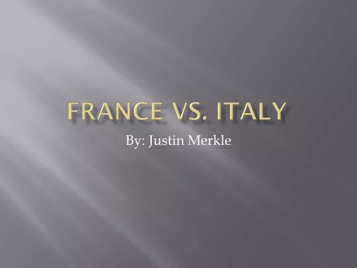 france vs italy