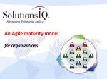 An Agile maturity model - slide 1