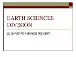 Performance Review Process for Earth Sciences Division Employees - slide 1