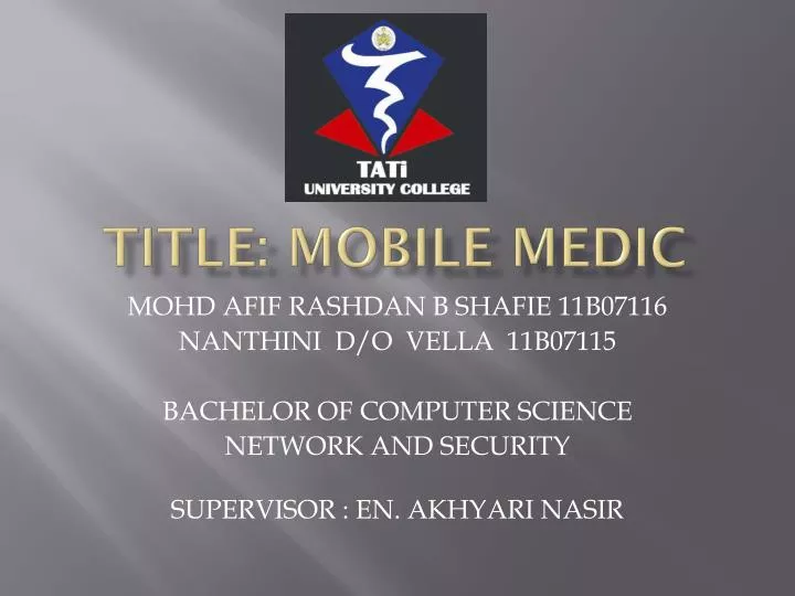 title mobile medic