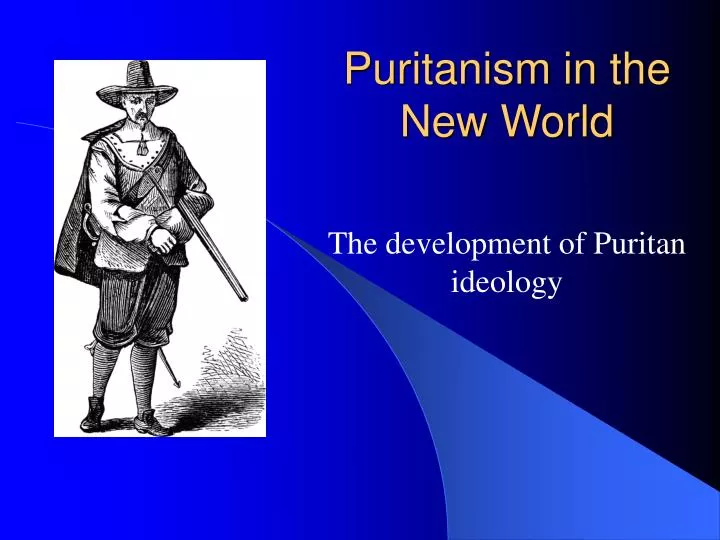 puritanism in the new world