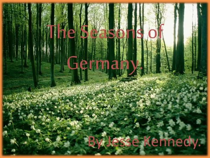 the seasons of germany