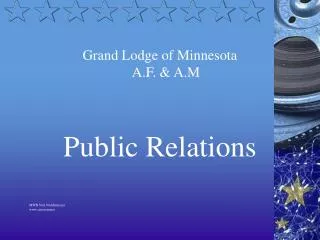 Grand Lodge of Minnesota A.F. &amp; A.M Public Relations